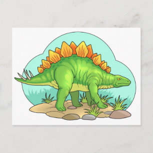 Carte Postale Stegosaurus