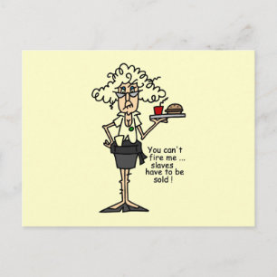 Carte Postale Stella avec l'humour d'attitude
