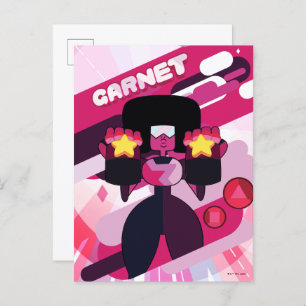 Carte Postale Steven Universe Graphique de caractères Garnet