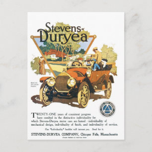 Carte Postale Stevens Duryea