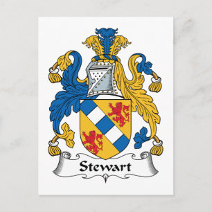 Carte Postale Stewart Family Crest