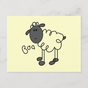 Carte Postale Stick Figure Cheep Tshirts et cadeaux