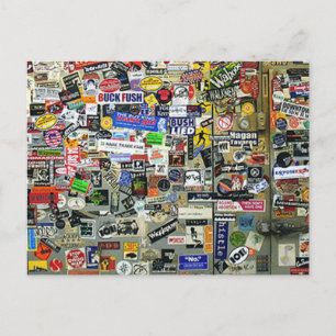 Carte Postale Stickers