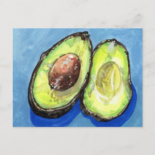 Carte Postale Still Life Study sur Avocado (Devant)