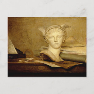 Carte Postale Still Life with Attributes of the Arts, 1765-66