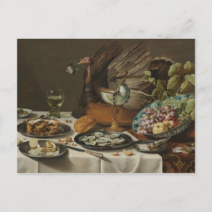 Carte postale "Still Life With Turkey Pie"
