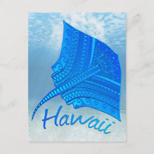Carte Postale Stingray hawaïen