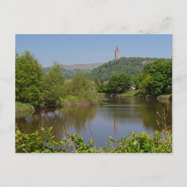 Carte Postale Stirling Scotland Pittoresque River View (Devant)