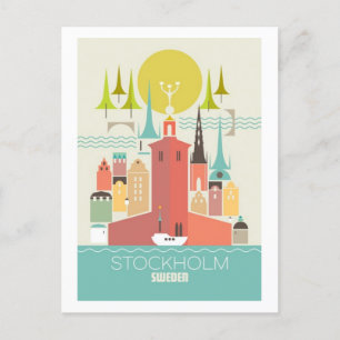 Carte postale Stockholm