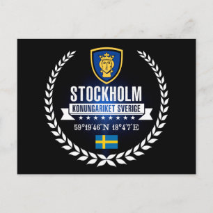 Carte Postale Stockholm