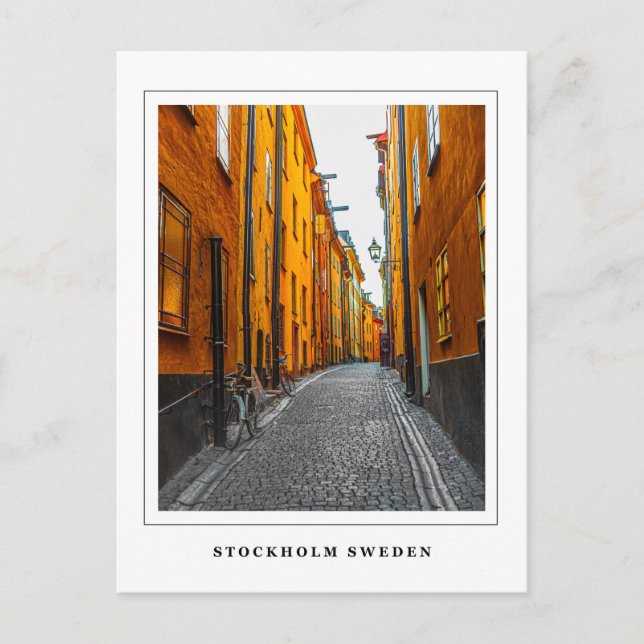 Carte Postale Stockholm (Devant)