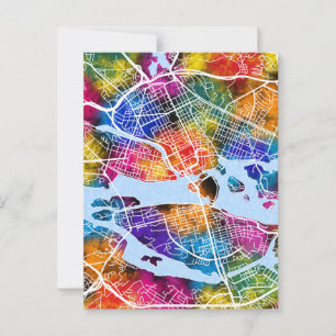 Carte Postale Stockholm Suède