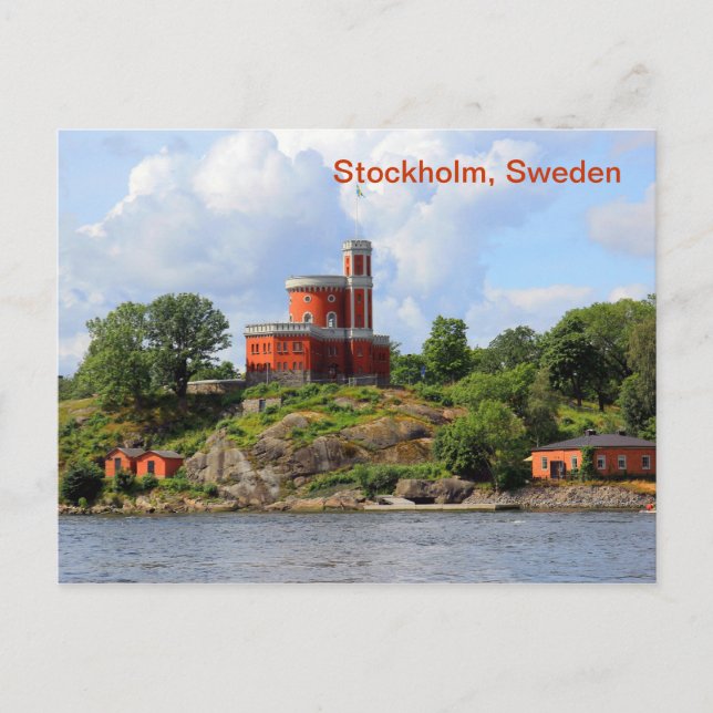 Carte Postale Stockholm, Suède (Devant)