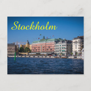 Carte Postale Stockholm Suède