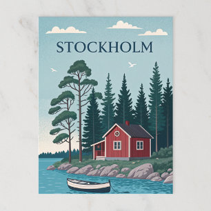Carte Postale Stockholm, Suède