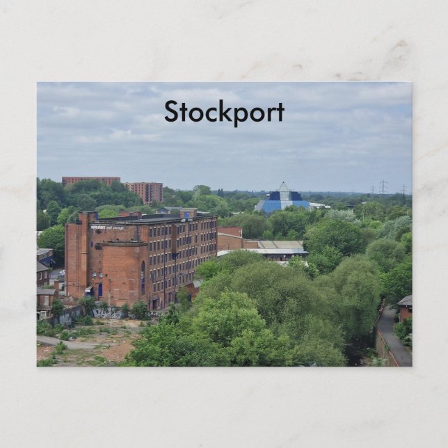 Carte Postale Stockport (Devant)