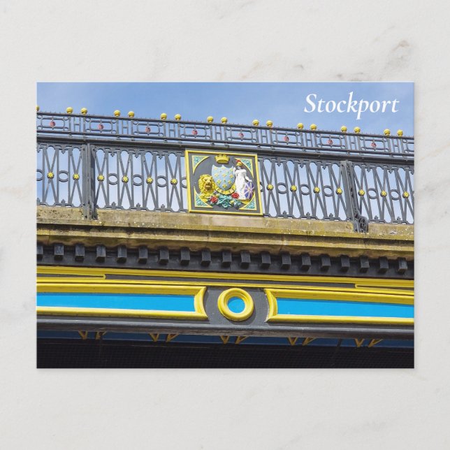 Carte postale Stockport (Devant)