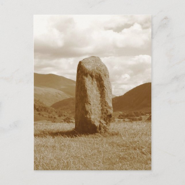 Carte postale Stone debout (Devant)