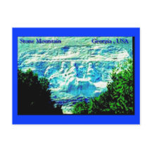 Carte postale Stone Mountain Carving