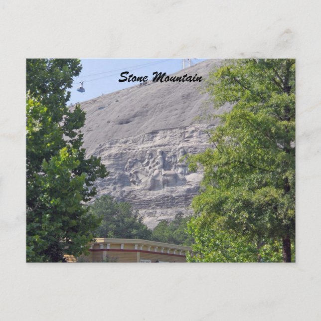 Carte Postale Stone Mountain Carving, Stone Mountain Georgia (Devant)
