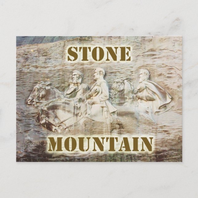 Carte Postale Stone Mountain, Géorgie (Devant)