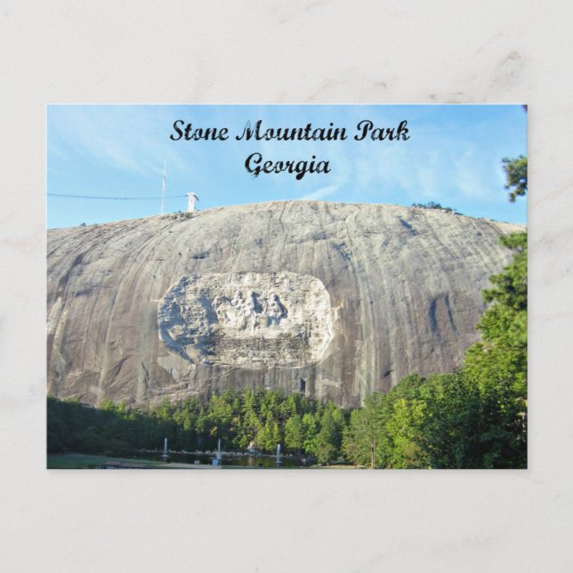 Carte Postale Stone Mountain Park, Géorgie (Devant)