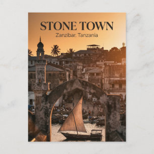 Carte Postale Stone Town, ville de Zanzibar, Zanzibar Ouest