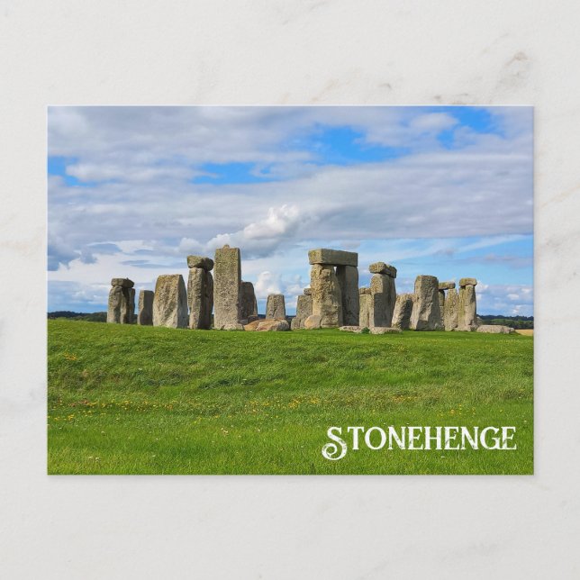Carte Postale Stonehenge (Devant)