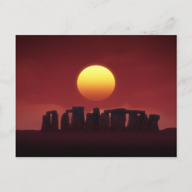 Carte Postale stonehenge (Devant)