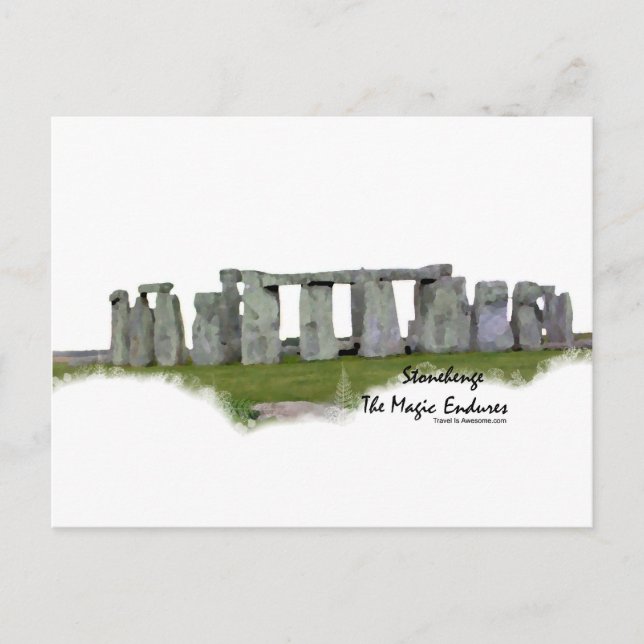 Carte Postale Stonehenge (Devant)