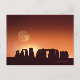 Carte Postale Stonehenge, Angleterre 3