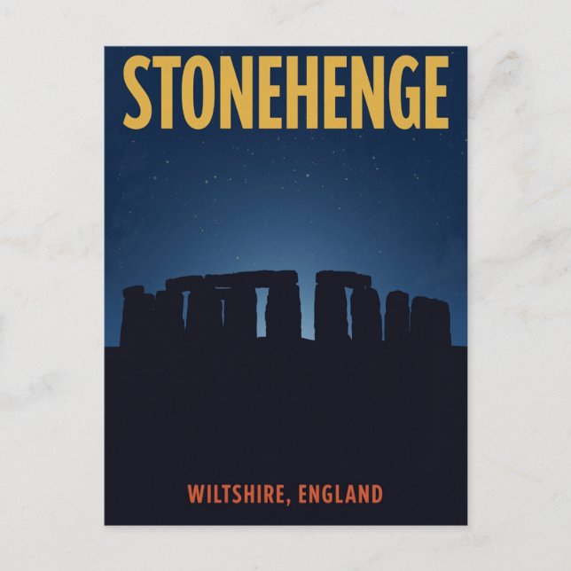 Carte Postale Stonehenge England Landmark (Devant)
