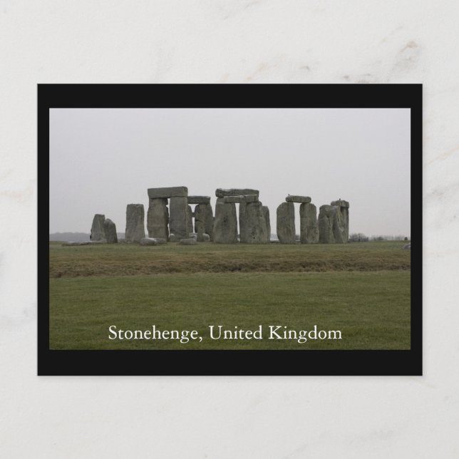 Carte Postale Stonehenge, Royaume-Uni (Devant)