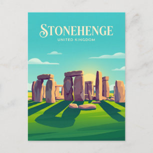 Carte Postale Stonehenge Royaume-Uni