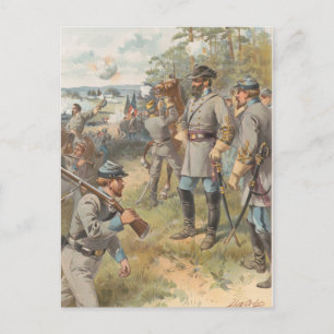 Carte Postale Stonewall Jackson au Premier Manassas