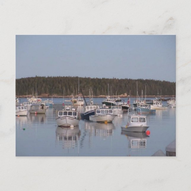 Carte postale "Stonington Harbour" (Devant)
