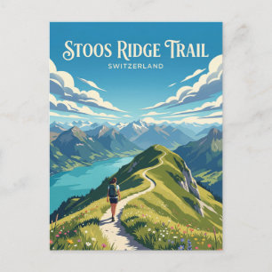Carte Postale Stoos Suisse