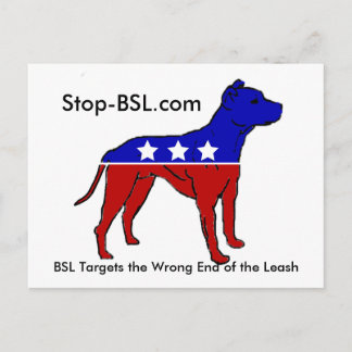 Carte postale Stop-BSL