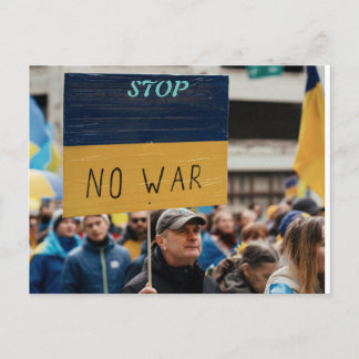 CARTE POSTALE STOP NO WAR