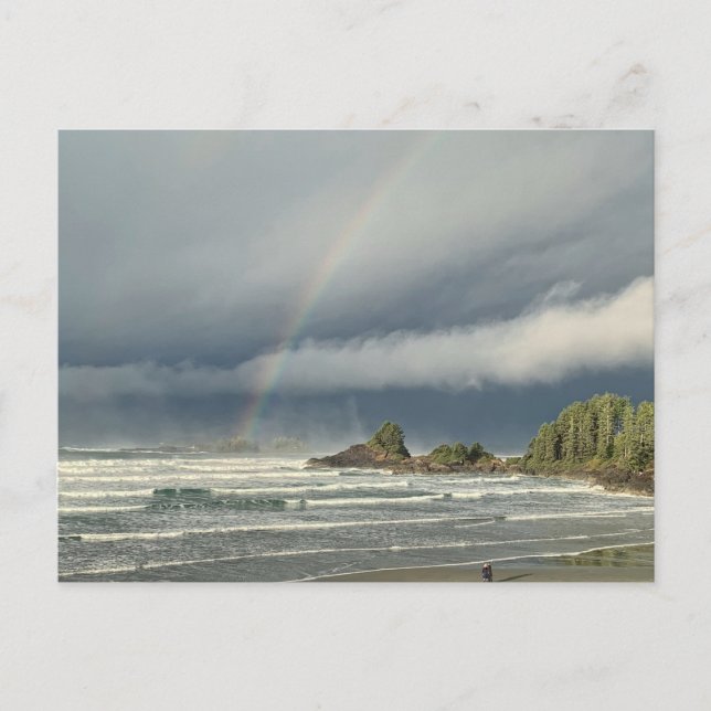 Carte Postale Storm Watching in Tofino British Columbia (Devant)