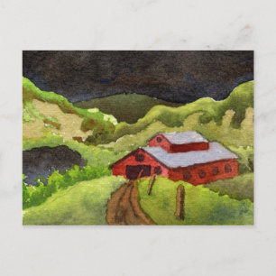 Carte postale "Storm's coming #7" Country Roads
