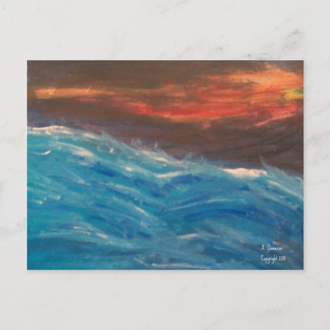 Carte postale Stormy Seas (Devant)