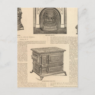 Carte Postale Stove Works, Albany, New York