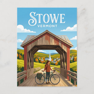 CARTE POSTALE STOWE ÉTATS-UNIS