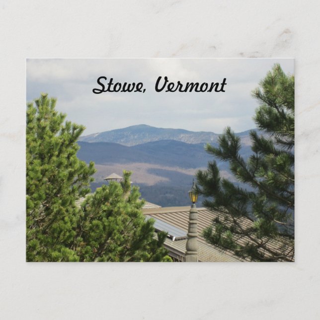 Carte Postale Stowe, Vermont (Devant)