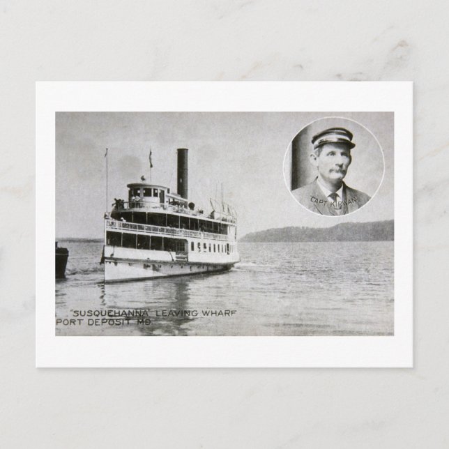 Carte Postale Str. Susquehanna, Port Deposit, Maryland (Devant)
