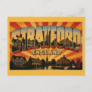 Carte Postale Stratford-upon-Avon Angleterre Shakespeare