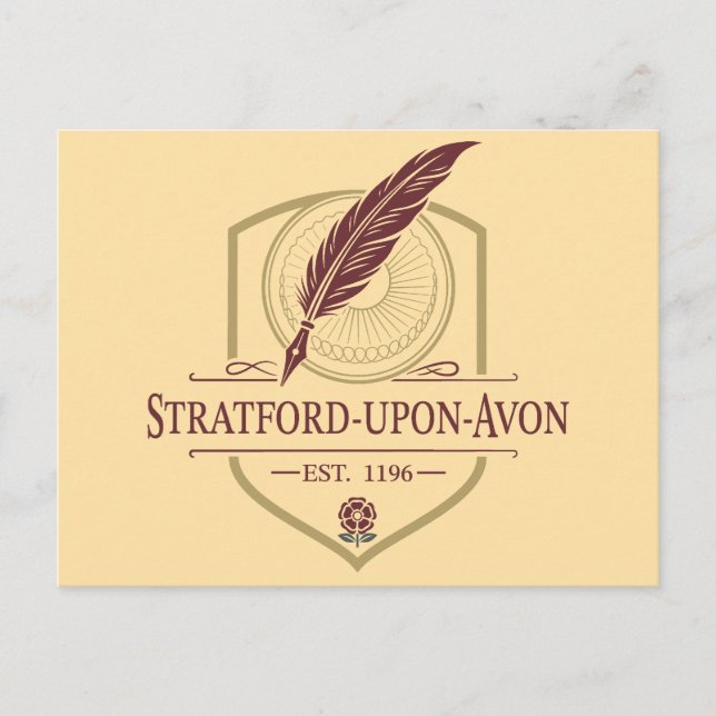 Carte Postale Stratford-upon-Avon England (Devant)