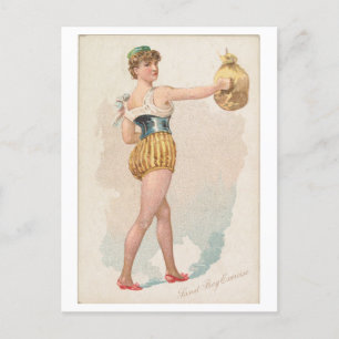 Carte Postale Strong Women Series #26 : Boxer Vintage