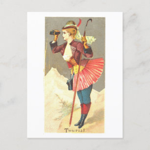 Carte Postale Strong Women Series #32 : Tourist Vintage